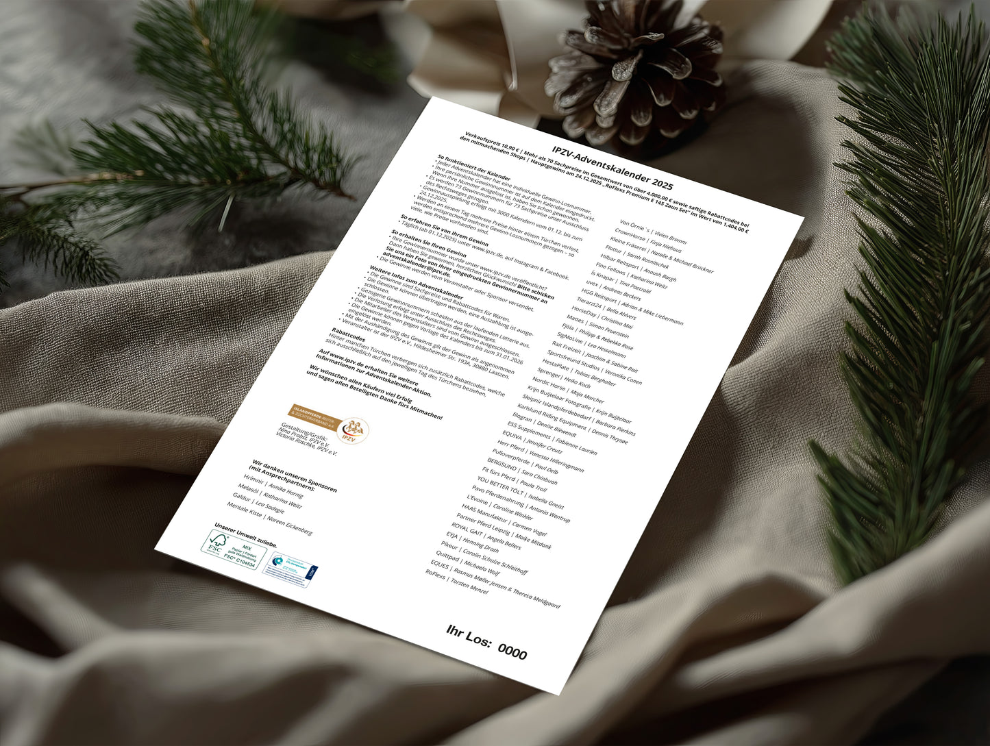 IPZV Adventskalender 2025